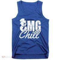 OMG Chill Winter Snowman Tank Top thumb 0