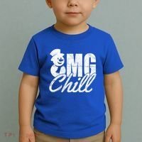 OMG Chill Winter Snowman Toddler T-Shirt thumb 2