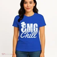 OMG Chill Winter Snowman Women's T-Shirt thumb 4