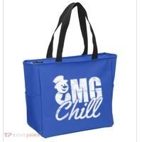 OMG Chill Winter Snowman Tote Bag thumb 2