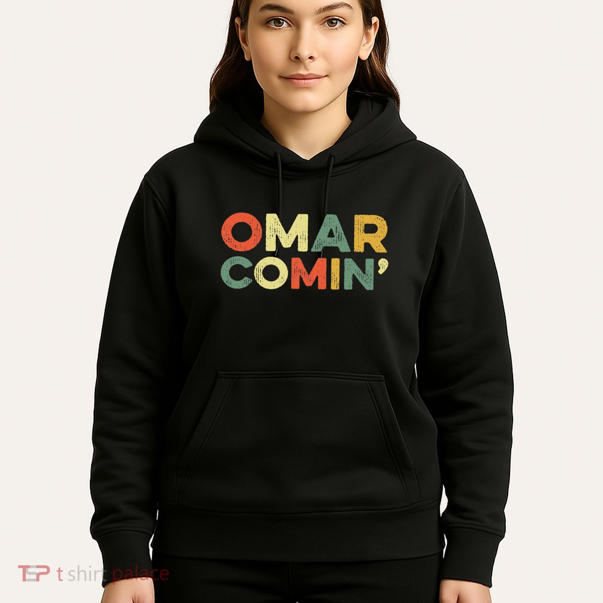 Omar Comin Wire Funny Meme Trending Popular Culture Slang Hoodie