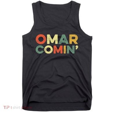 Omar Comin Wire Funny Meme Trending Popular Culture Slang Tank Top