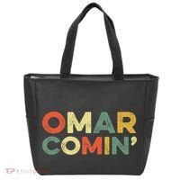 Omar Comin Wire Funny Meme Trending Popular Culture Slang Tote Bag thumb 0