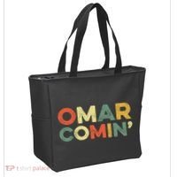 Omar Comin Wire Funny Meme Trending Popular Culture Slang Tote Bag thumb 2