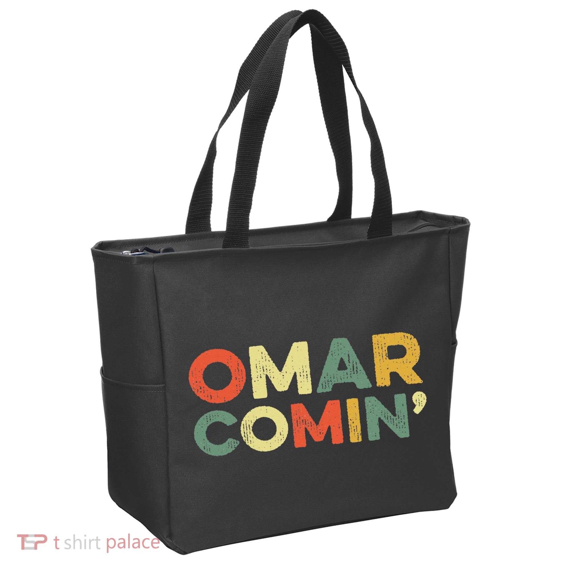 Omar Comin Wire Funny Meme Trending Popular Culture Slang Tote Bag