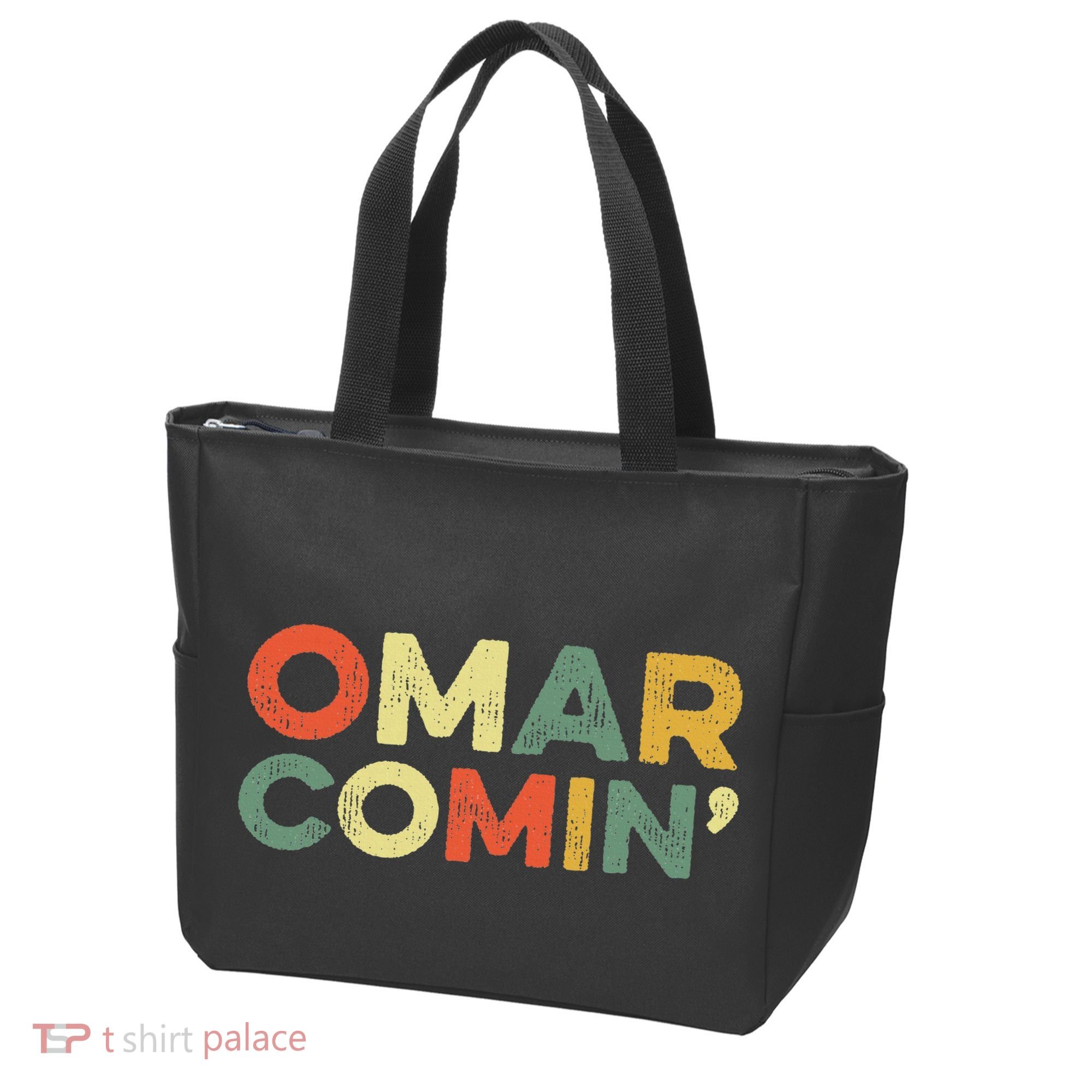 Omar Comin Wire Funny Meme Trending Popular Culture Slang Tote Bag