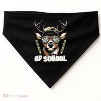 Oh Deer 100 Days Of School Are Here Deer Hunting 100th Day USA-Made Doggie Bandana thumb 0