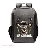 Oh Deer 100 Days Of School Are Here Deer Hunting 100th Day Vector Backpack thumb 0