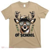 Oh Deer 100 Days Of School Are Here Deer Hunting 100th Day T-Shirt thumb 0