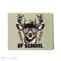 Oh Deer 100 Days Of School Are Here Deer Hunting 100th Day Mousepad thumb 0