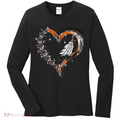 Orange Day Awareness For Indigenous Education Teachers Women's Long Sleeve Shirt