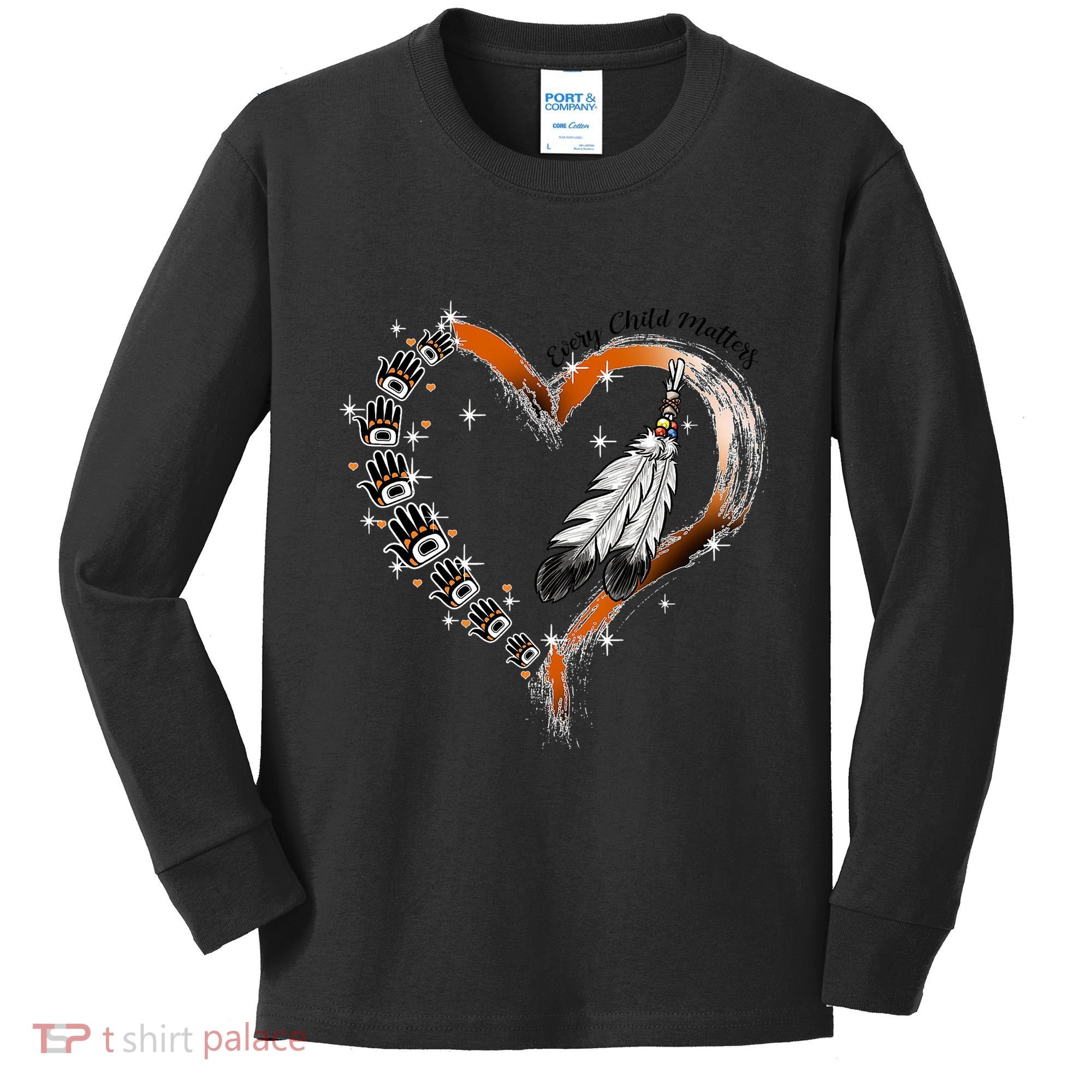 Orange Day Awareness For Indigenous Education Teachers Kids Long Sleeve Shirt