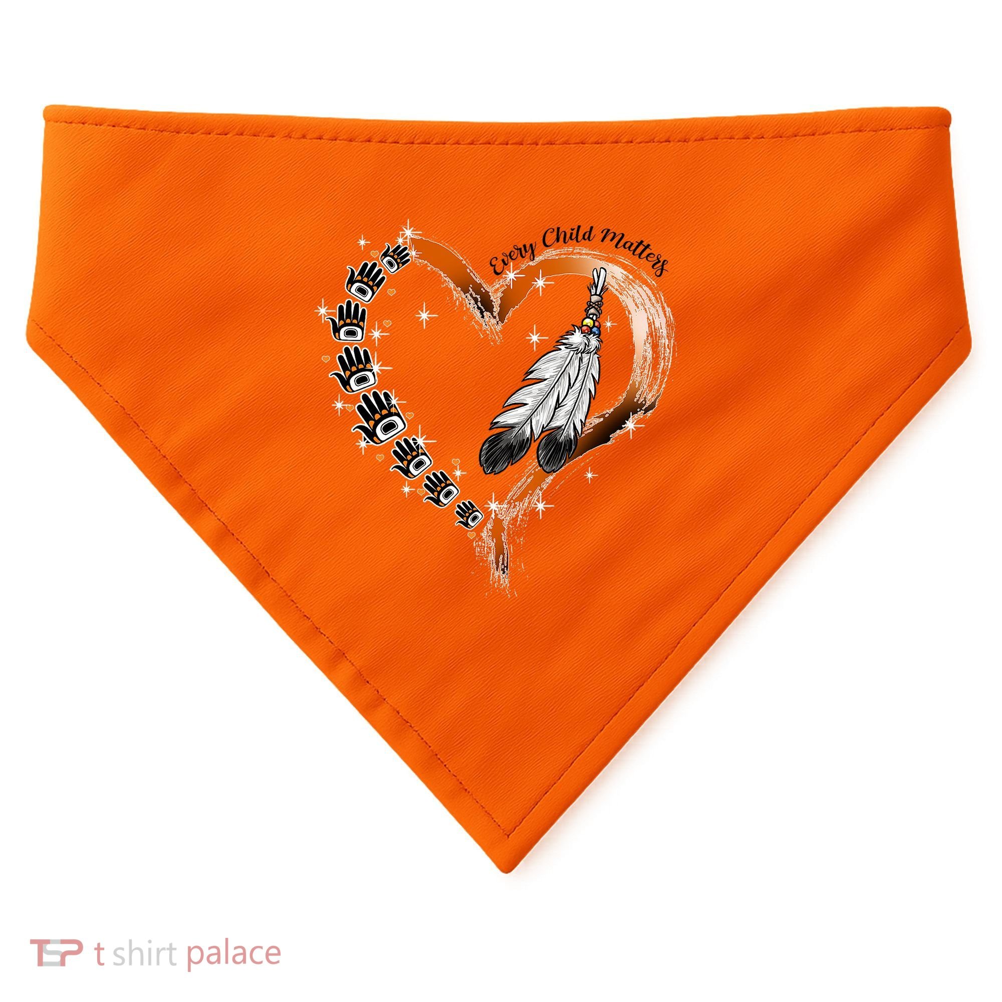 Orange Day Awareness For Indigenous Education Teachers USA-Made Doggie Bandana