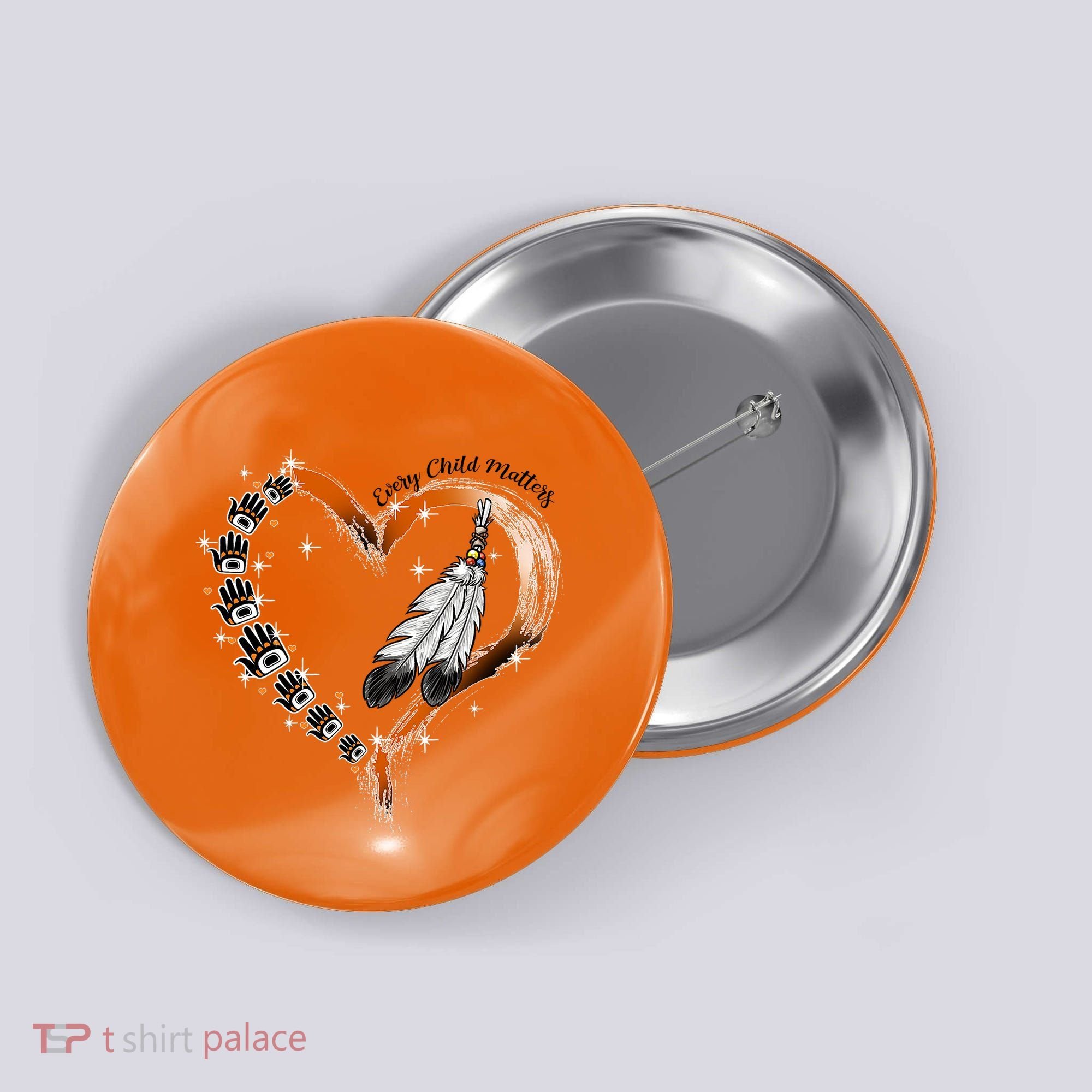 Orange Day Awareness For Indigenous Education Teachers Button