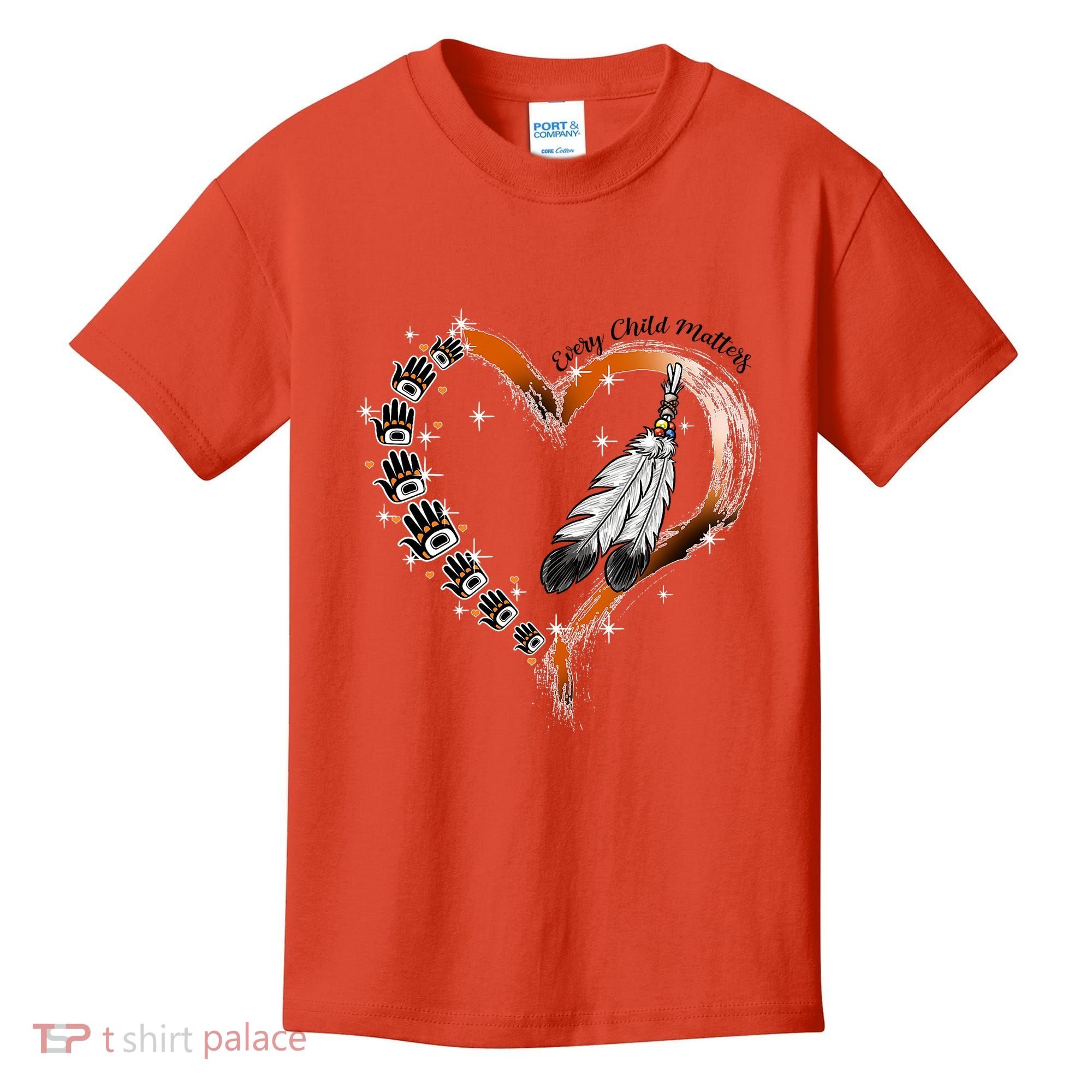 Orange Day Awareness For Indigenous Education Teachers Kids T-Shirt