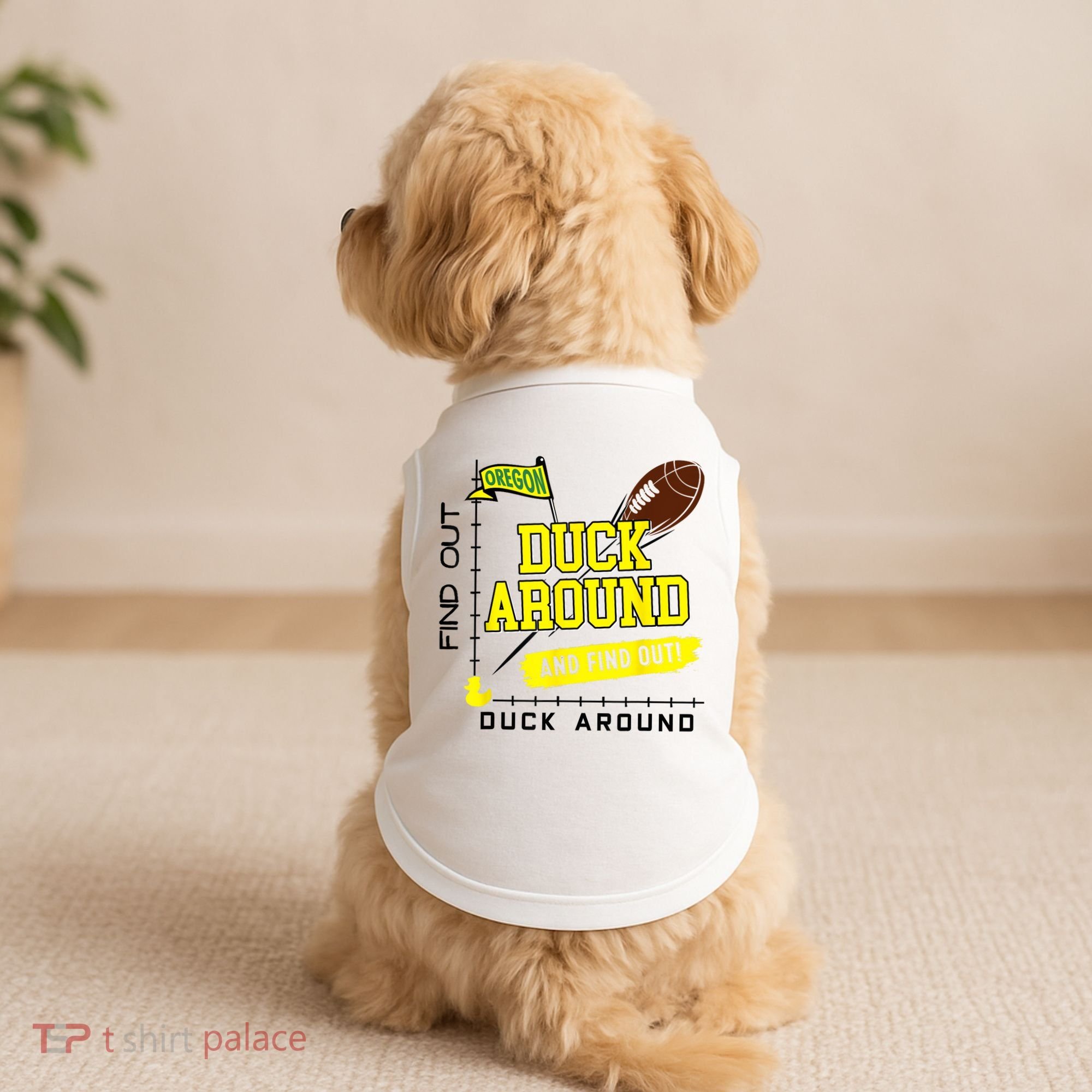 Oregon Duck Around And Find Out Doggie Tank