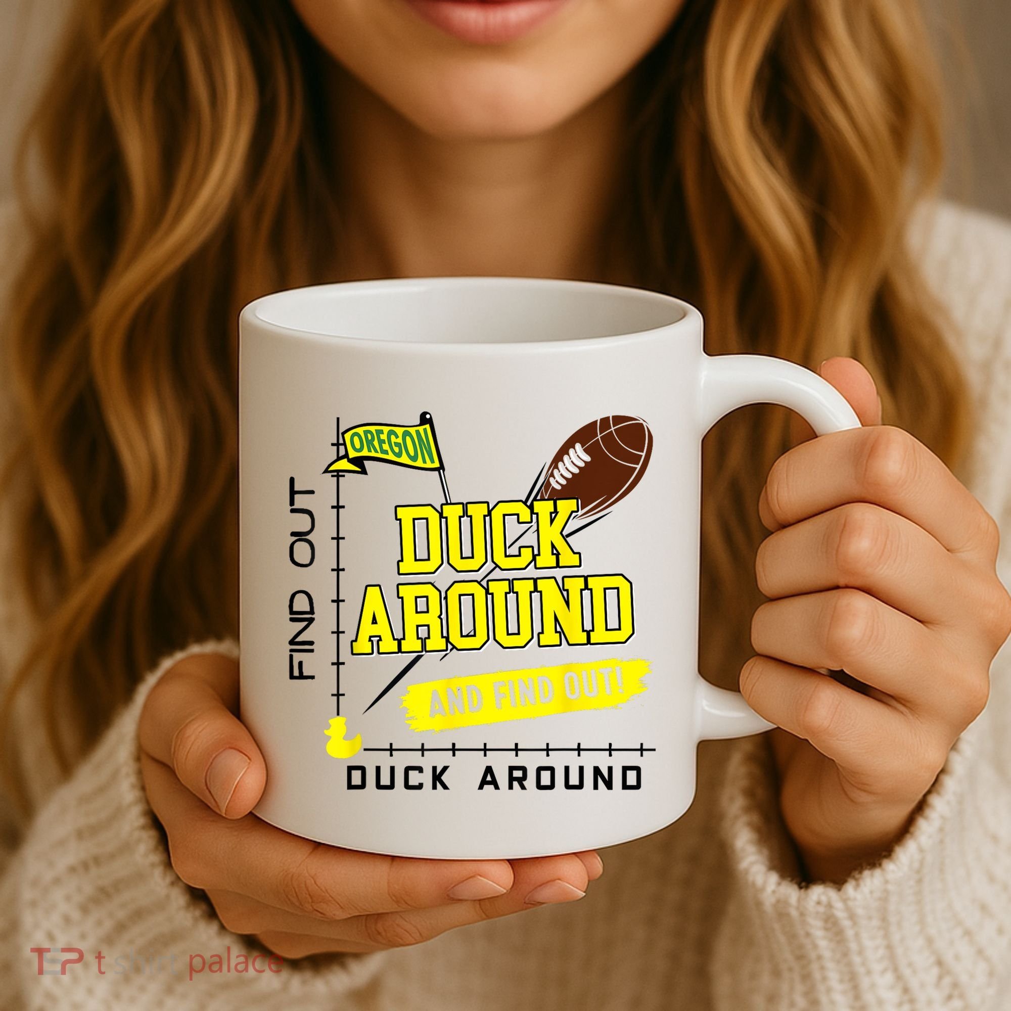 Oregon Duck Around And Find Out Coffee Mug
