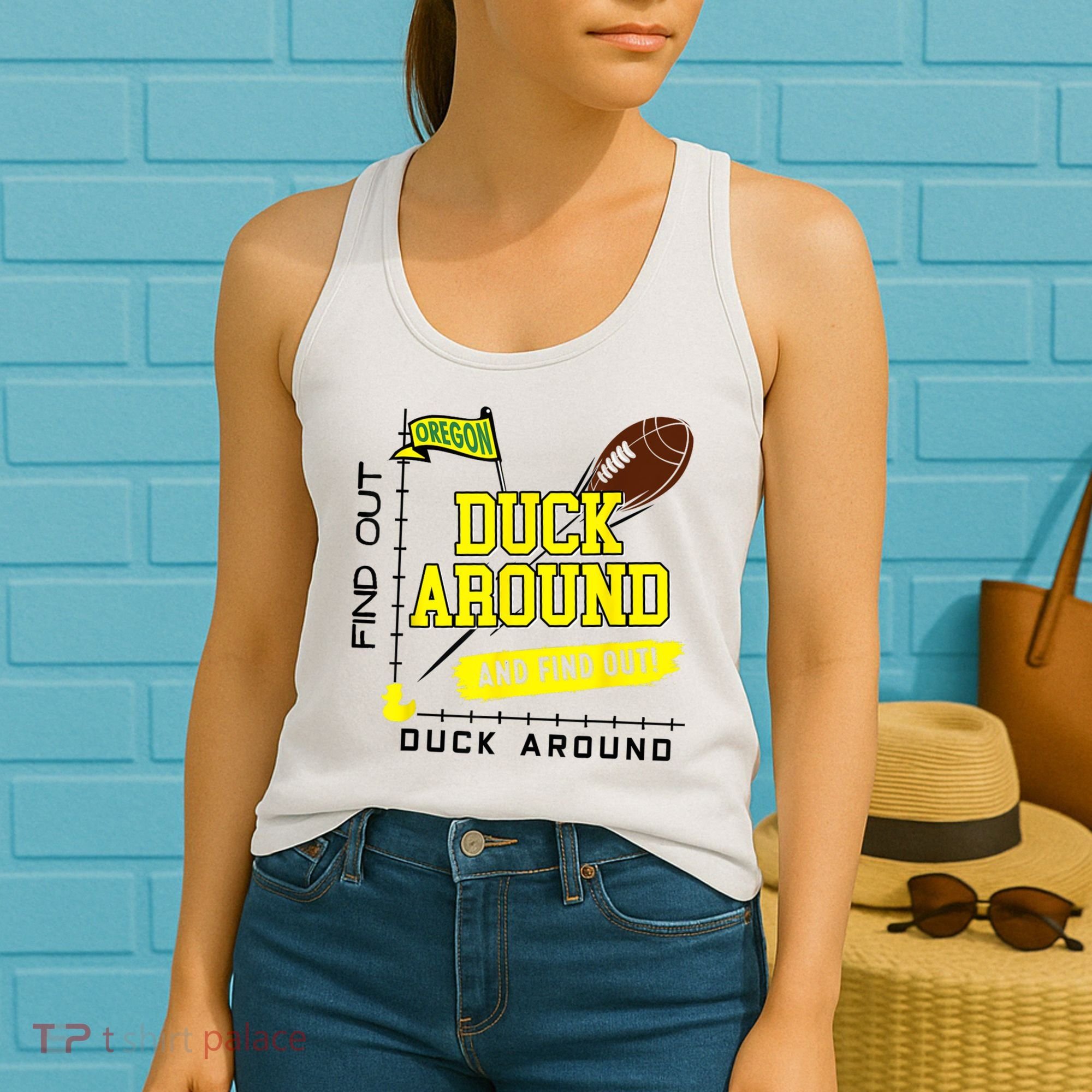 Oregon Duck Around And Find Out Women's Tank Top