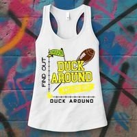 Oregon Duck Around And Find Out Women's Tank Top thumb 3