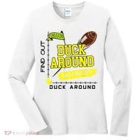 Oregon Duck Around And Find Out Women's Long Sleeve Shirt thumb 0