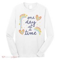One Day At A Time Rainbow Long Sleeve Shirt thumb 0