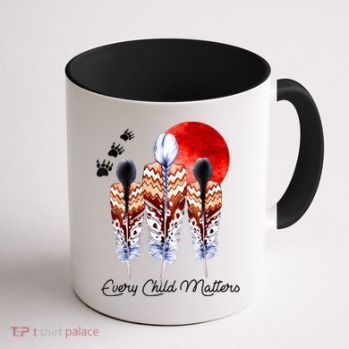 Orange Day Awareness For Indigenous Education Teachers Coffee Mug back