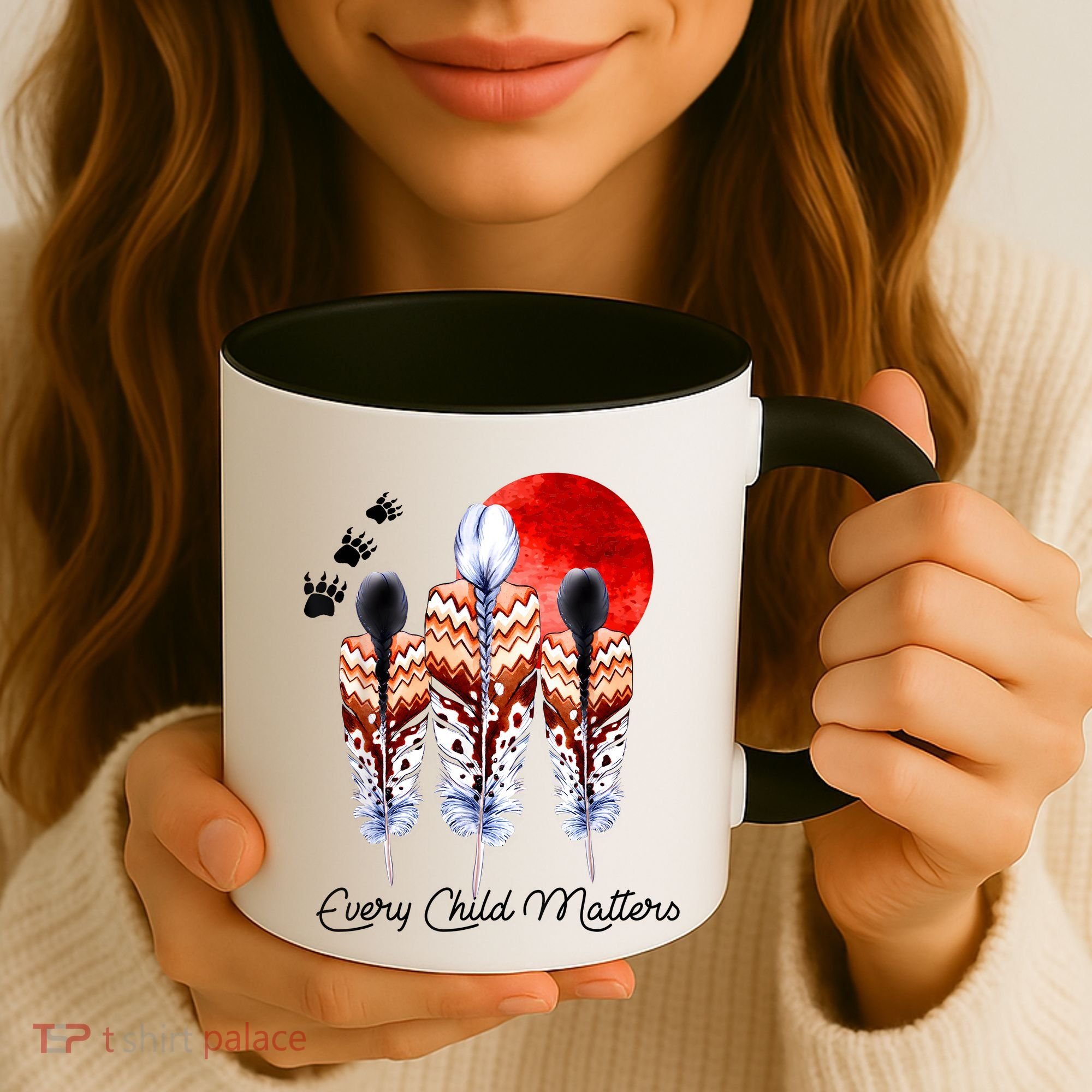 Orange Day Awareness For Indigenous Education Teachers Coffee Mug