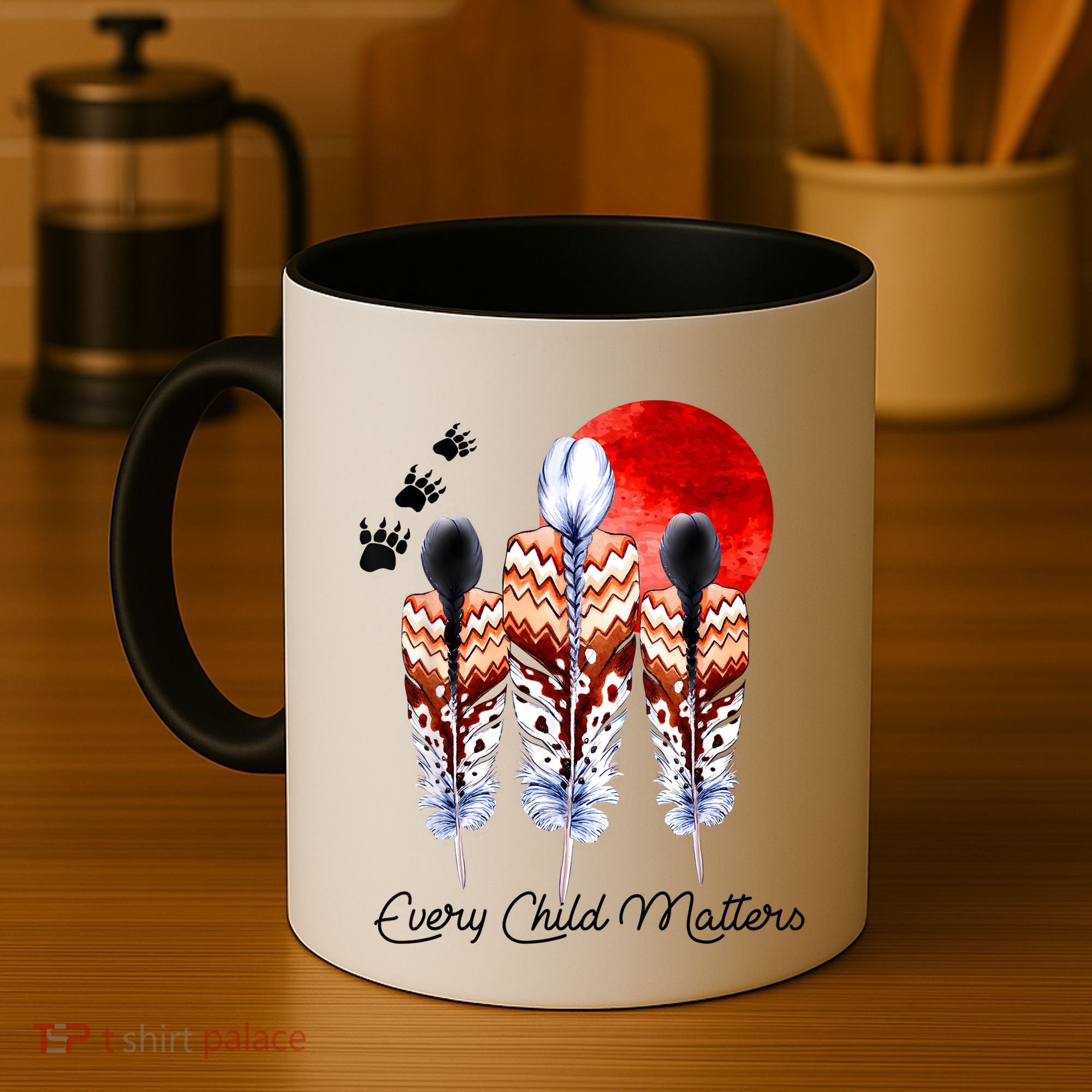 Orange Day Awareness For Indigenous Education Teachers Coffee Mug