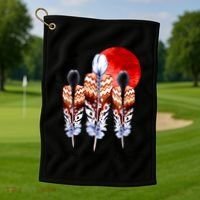 Orange Day Awareness For Indigenous Education Teachers Golf Towel thumb 1