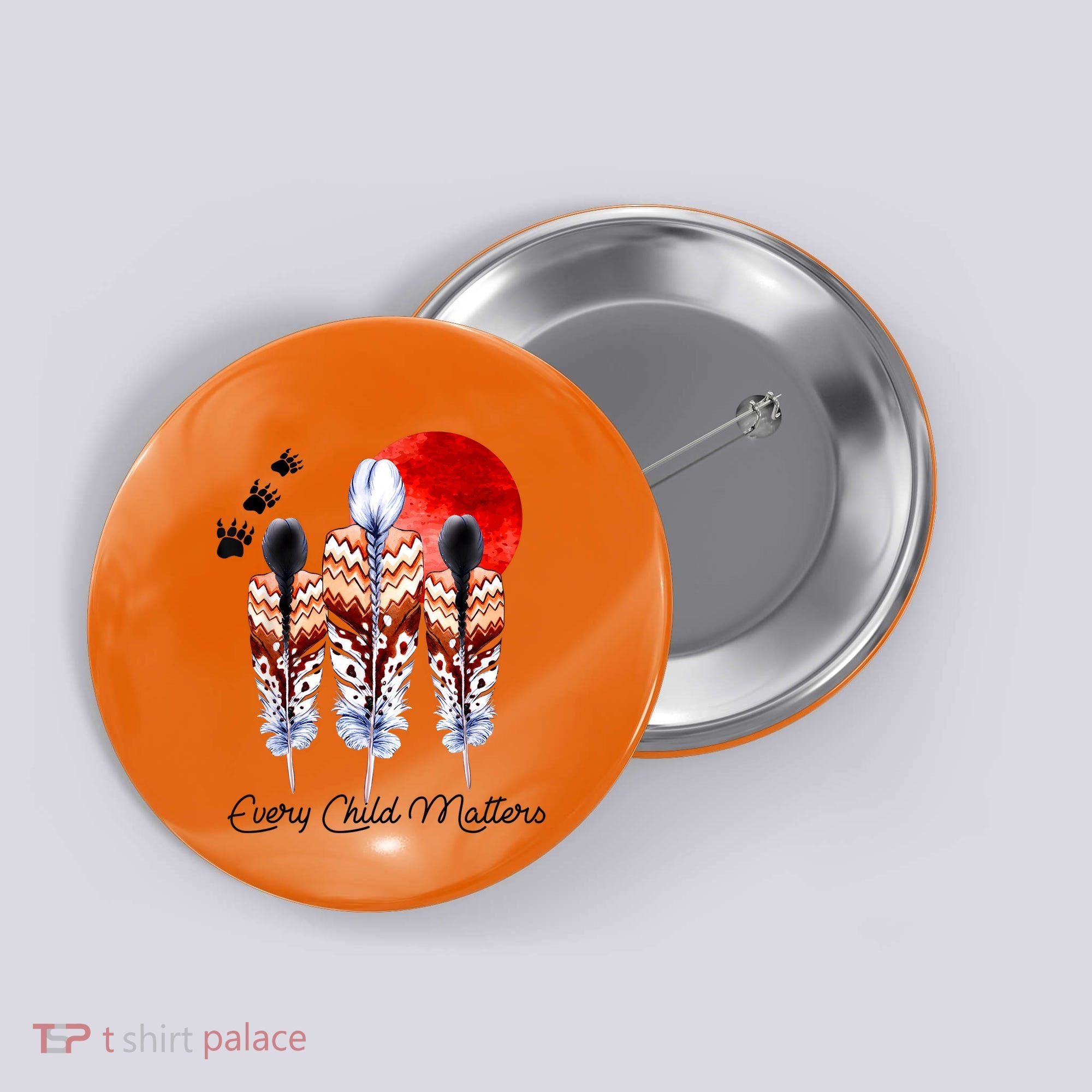 Orange Day Awareness For Indigenous Education Teachers Button