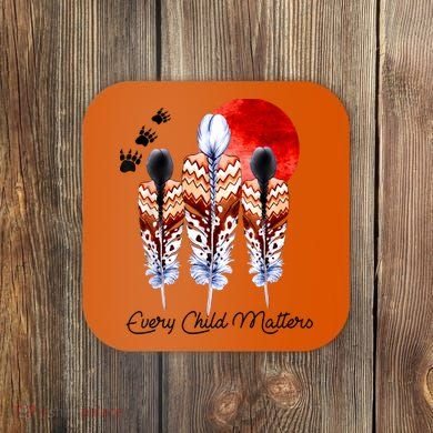 Orange Day Awareness For Indigenous Education Teachers Coaster