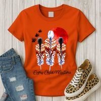 Orange Day Awareness For Indigenous Education Teachers Women's T-Shirt thumb 3