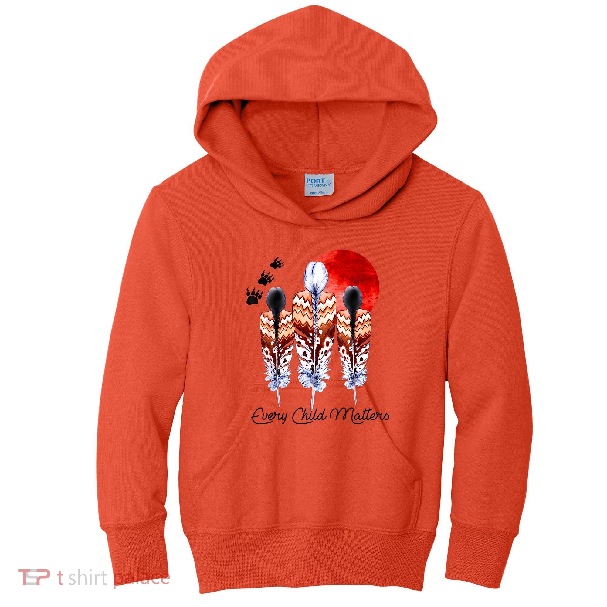 Orange Day Awareness For Indigenous Education Teachers Kids Hoodie