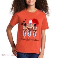 Orange Day Awareness For Indigenous Education Teachers Kids T-Shirt thumb 2