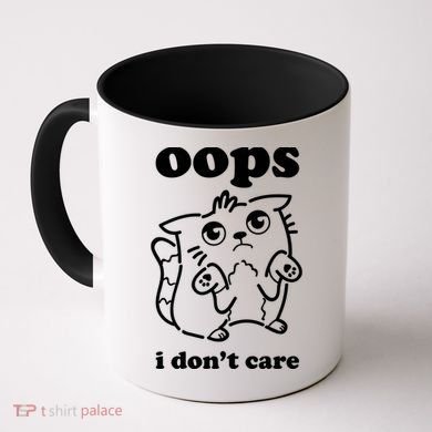 Oops I DonT Care Coffee Mug