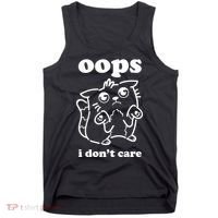 Oops I DonT Care Tank Top thumb 0