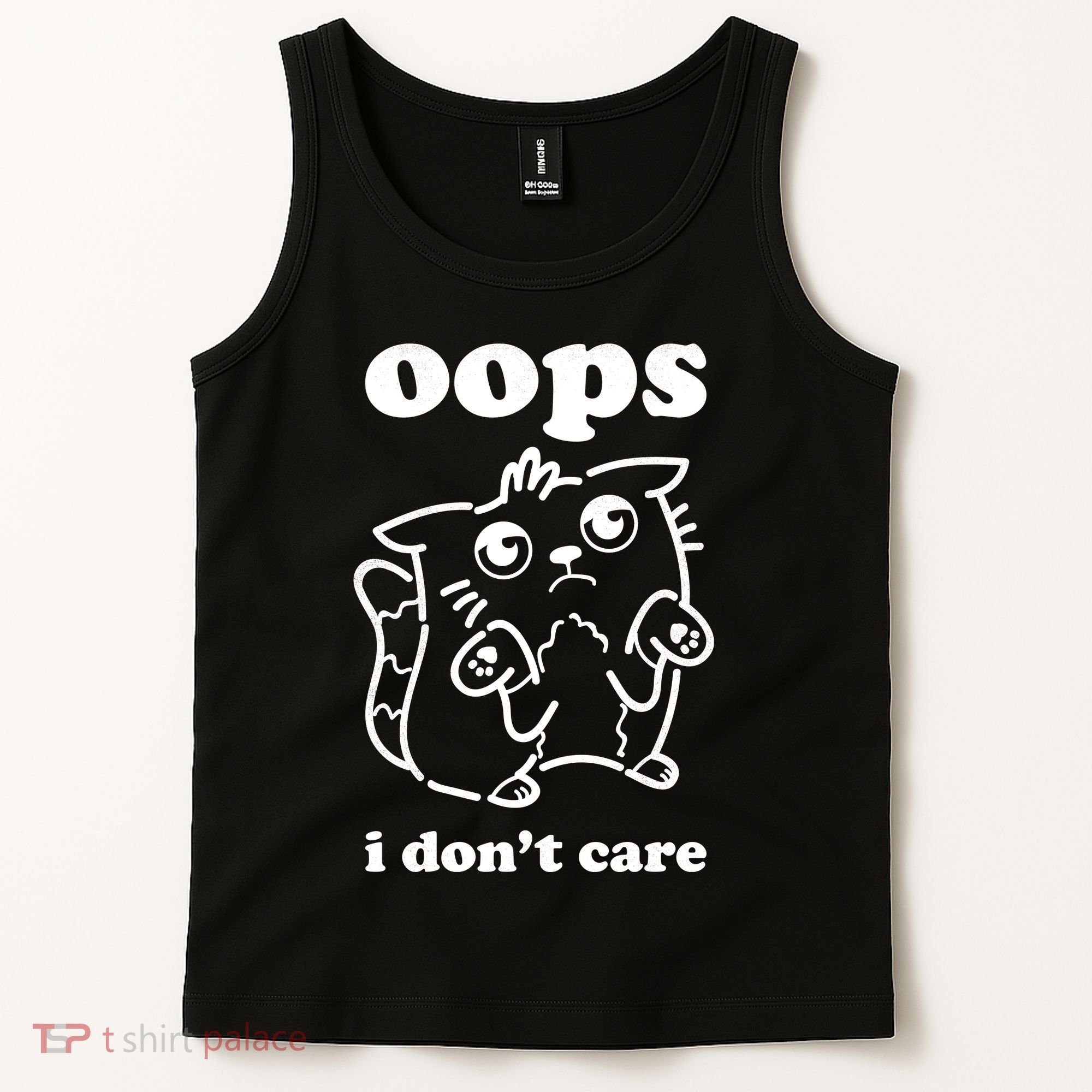Oops I DonT Care Tank Top