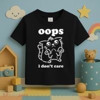 Oops I DonT Care Toddler T-Shirt thumb 3