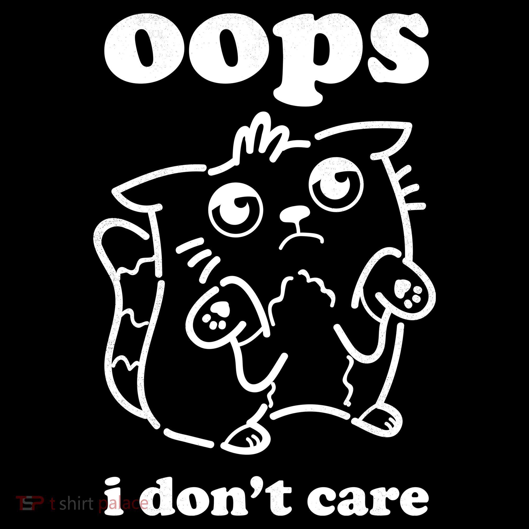 Oops I DonT Care Kids Sweatshirt
