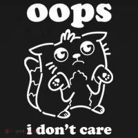 Oops I DonT Care Kids Sweatshirt thumb 2