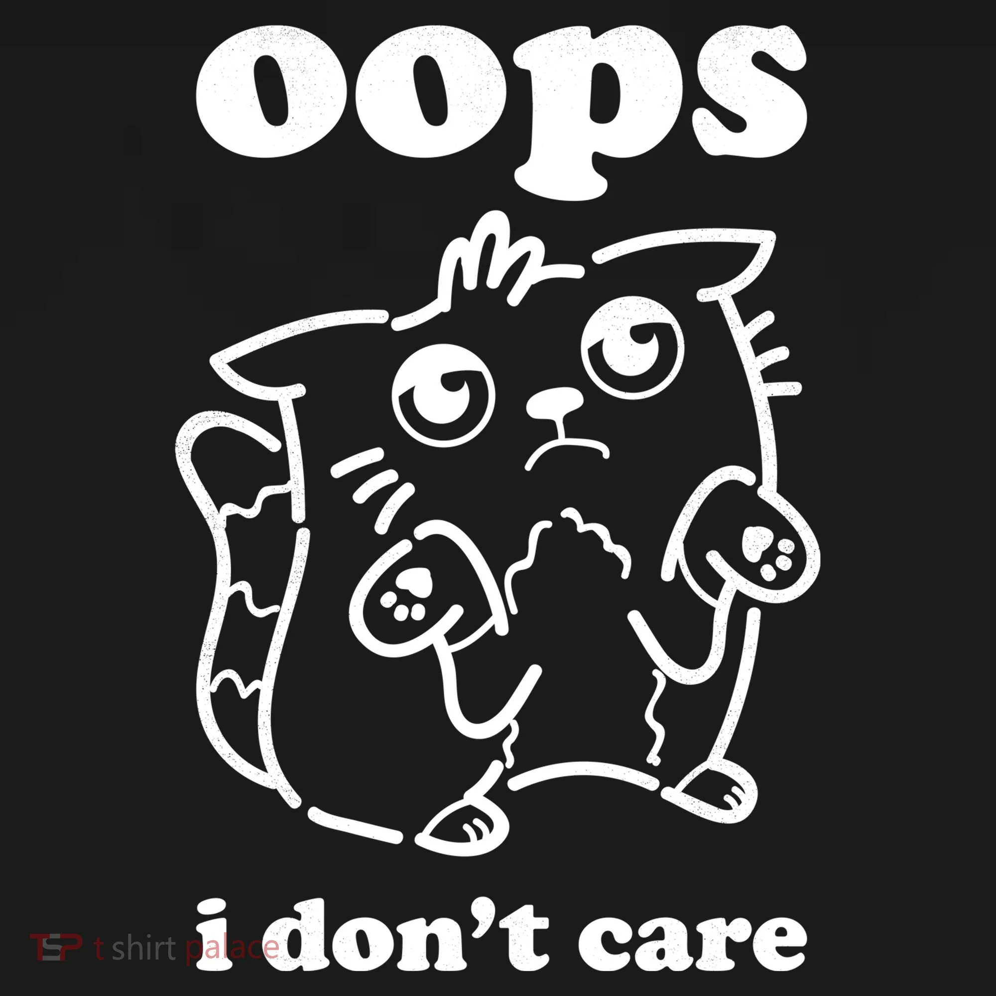 Oops I DonT Care Kids Sweatshirt