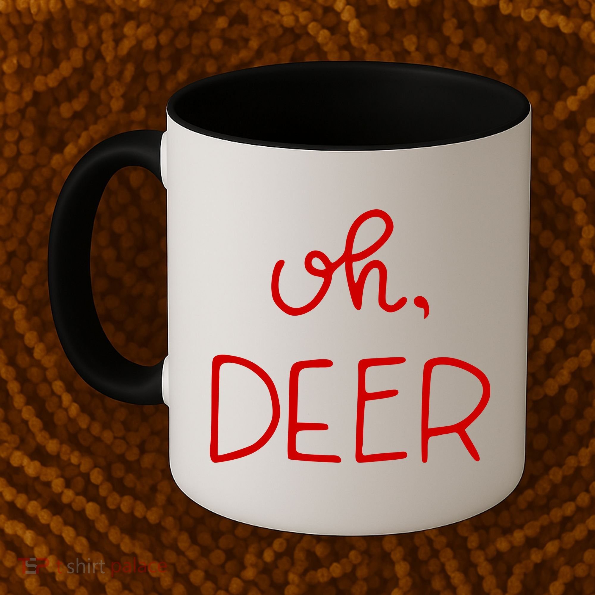 Oh Deer Christmas Cute Christmas Coffee Mug