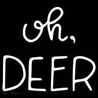 Oh Deer Christmas Cute Christmas Women's Hoodie thumb 2