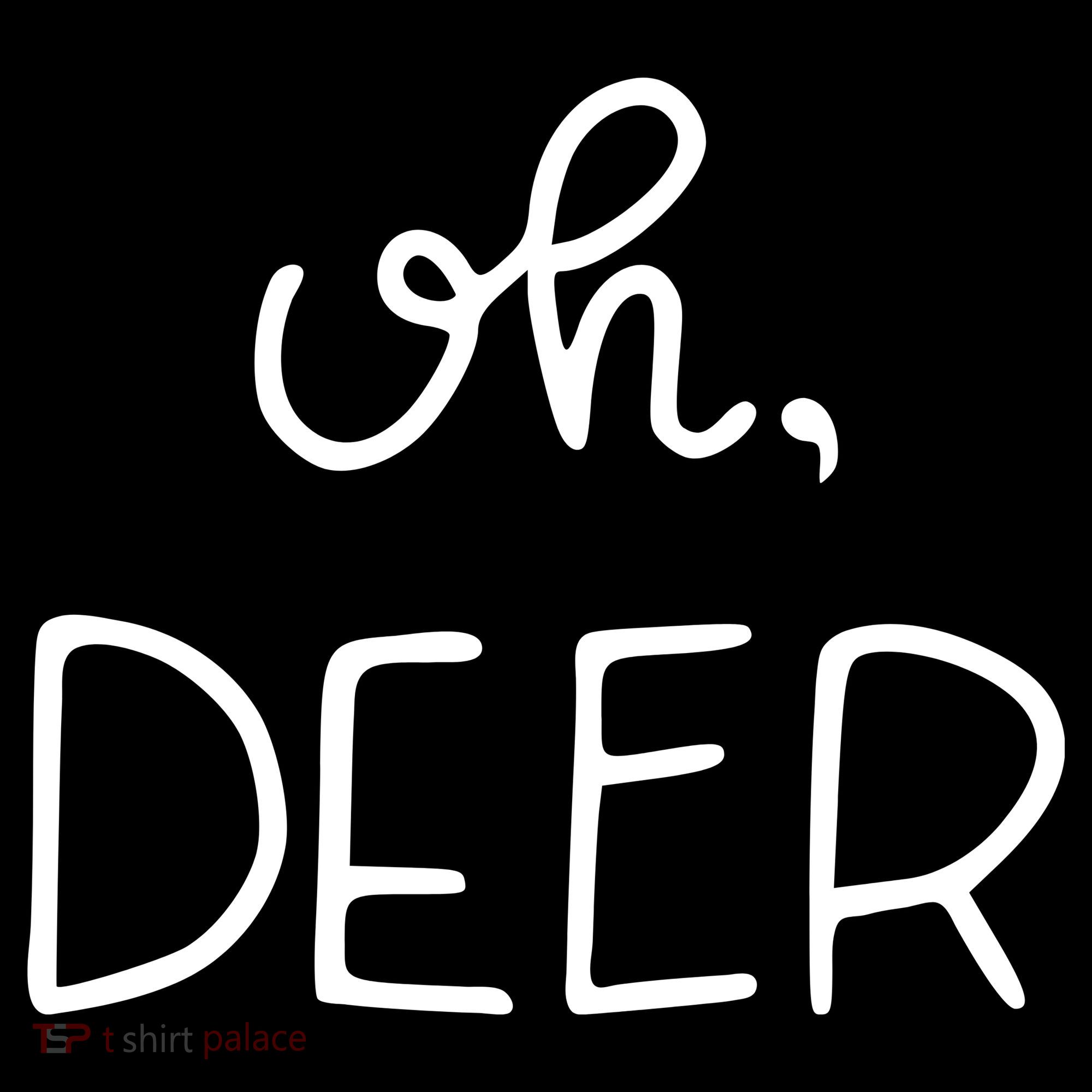 Oh Deer Christmas Cute Christmas Women's Hoodie