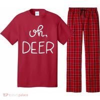 Oh Deer Christmas Cute Christmas Pajama Set thumb 0