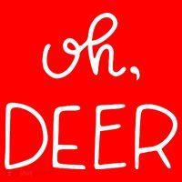 Oh Deer Christmas Cute Christmas Baby Bodysuit thumb 2