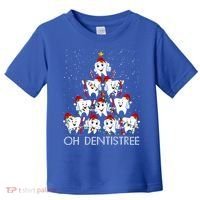 Oh Dentistree Cute Tooth Christmas Tree Merry Christmas Great Gift Toddler T-Shirt thumb 0
