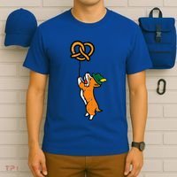 Oktoberfest Dog Corgi Pretzel German Bavarian T-Shirt thumb 6