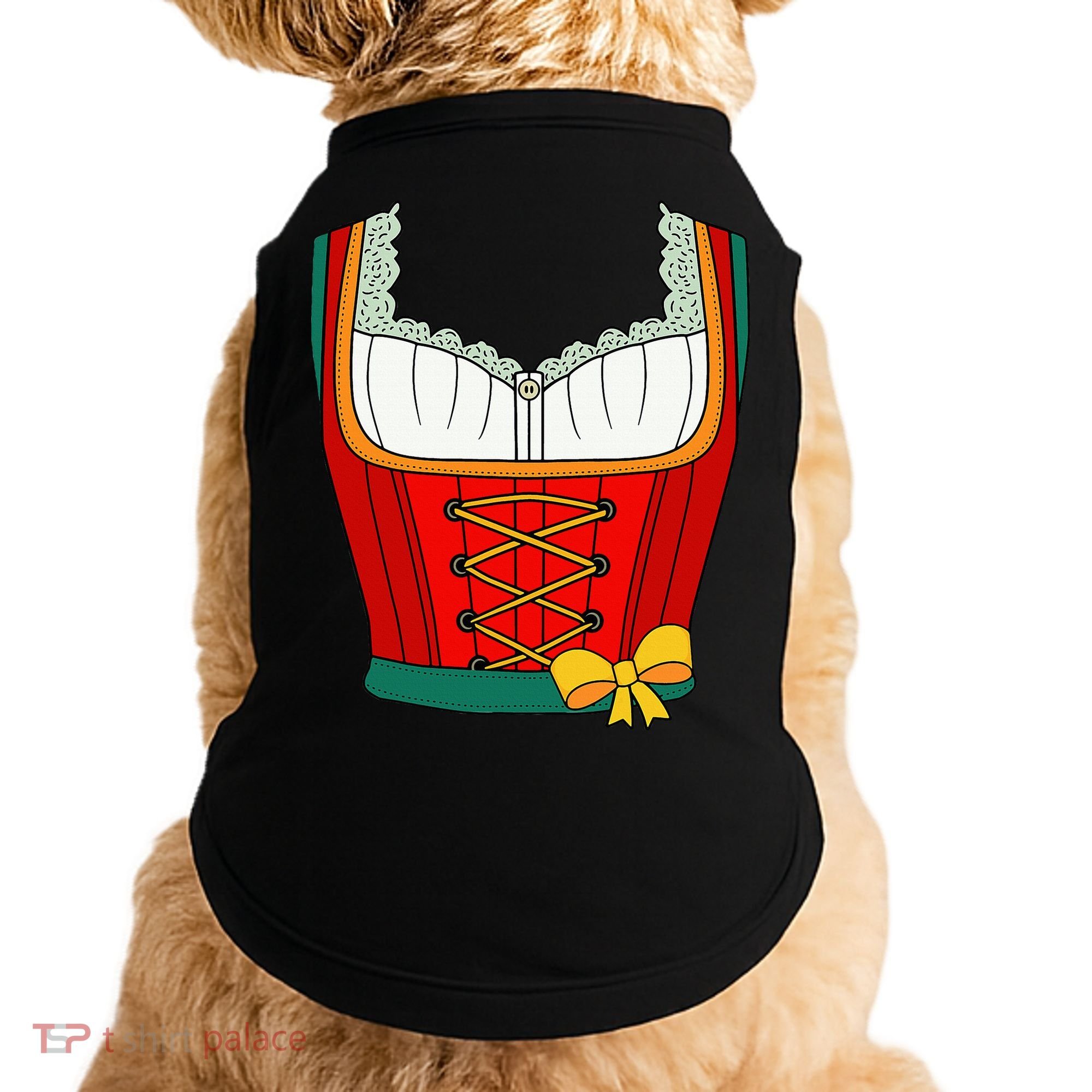 Oktoberfest Dirndl Costume For Halloween Party Doggie Tank