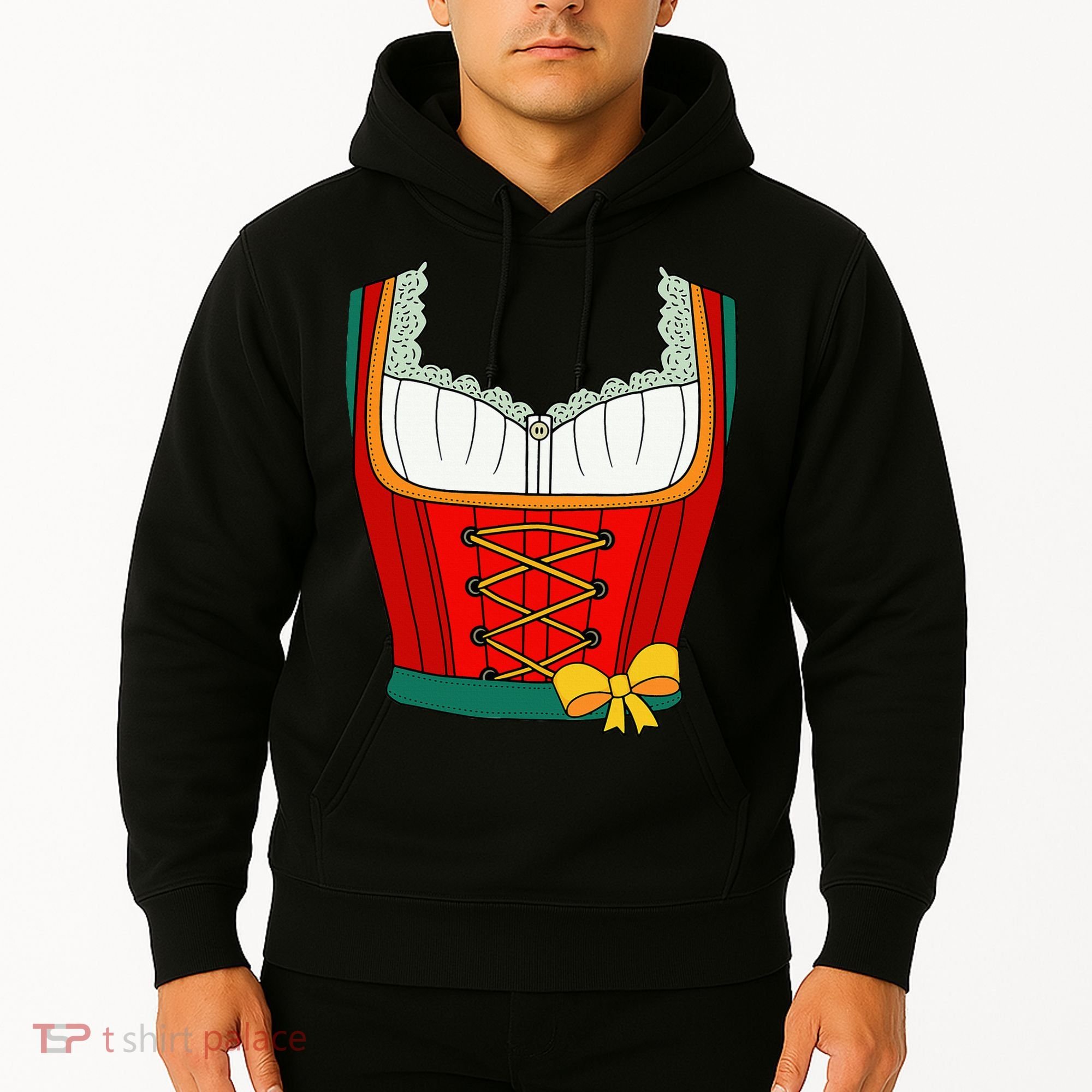 Oktoberfest Dirndl Costume For Halloween Party Hoodie